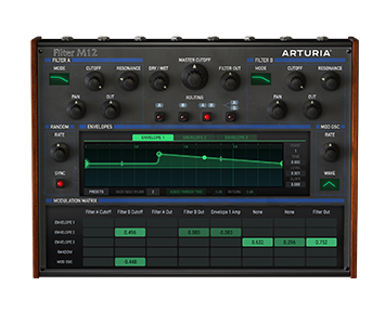 Arturia (Software) M12-Filter License