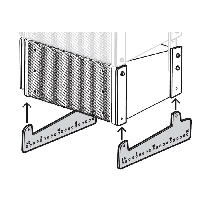 Electro-Voice Electro-Voice X12PU-BGK Pull-Up Bottom Grid Kit for X1/X2