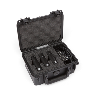SKB SKB iSeries 0705-3 Sennheiser XSW-D ENG Set Wireless Audio System Case (Black, Pre-Cut Foam) - Cases & Transport Accessories