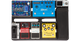SKB SKB 1SKB-PB1712 Injection Molded Non-Powered Pedalboard (Black) - Pedal Boards