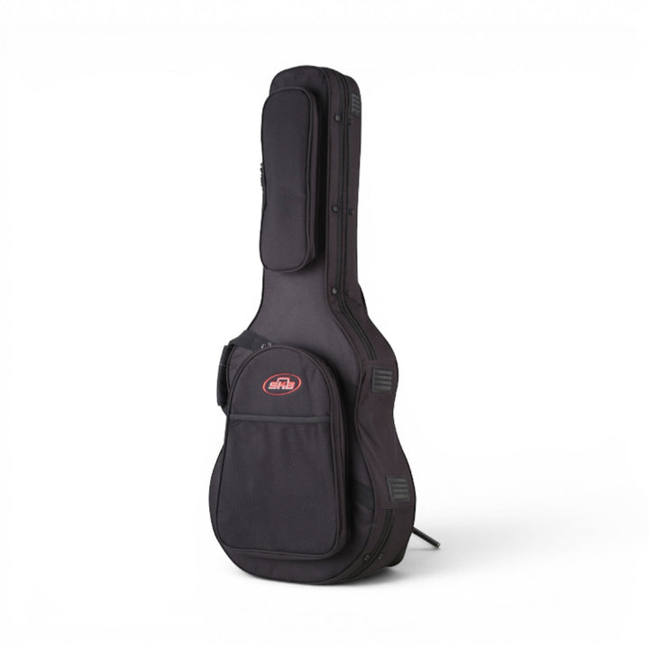 SKB SKB 1SKB-SC30 Thin-line Acoustic/Classical Guitar Soft Case (Black) - Instrument Accessories
