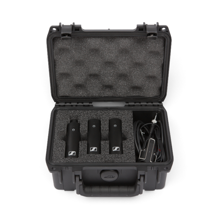 SKB SKB iSeries 0705-3 Sennheiser XSW-D ENG Set Wireless Audio System Case (Black, Pre-Cut Foam) - Cases & Transport Accessories