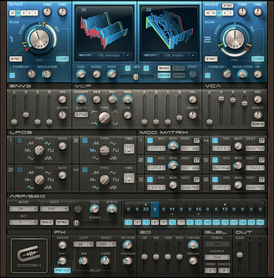 WAVES Waves Codex Wavetable Synth