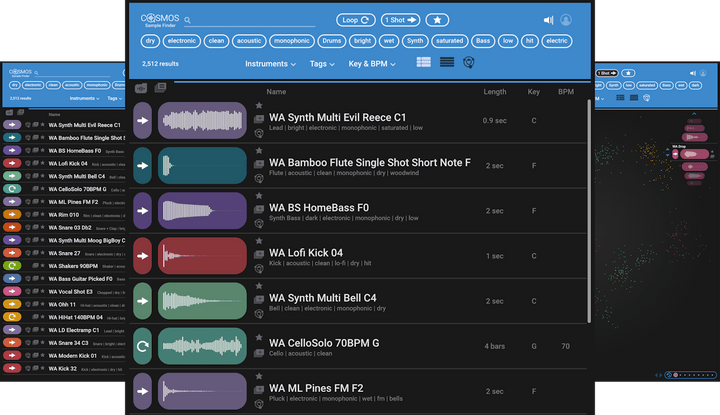 WAVES Waves COSMOS Sample Finder
