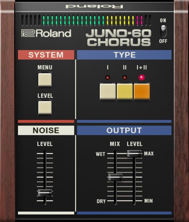 JUNO-60 Chorus Key
