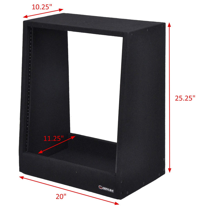 Odyssey CRS12SS 12U Carpeted Pro Studio Rack – view 2