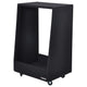 Odyssey CRS14USS162232W 14U Carpeted Studio Rack MKII with Wheels - Assembly Required