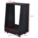 Odyssey CRS14USS162232W 14U Carpeted Studio Rack MKII with Wheels - Assembly Required – view 2