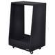 Odyssey CRS14WSS 14U Carpeted Pro Studio Rack with Wheels