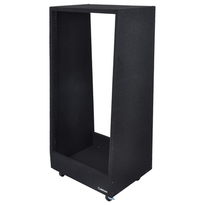 Odyssey Odyssey CRS20USS162243W 20U Carpeted Studio Rack MKII with Wheels - Assembly Required