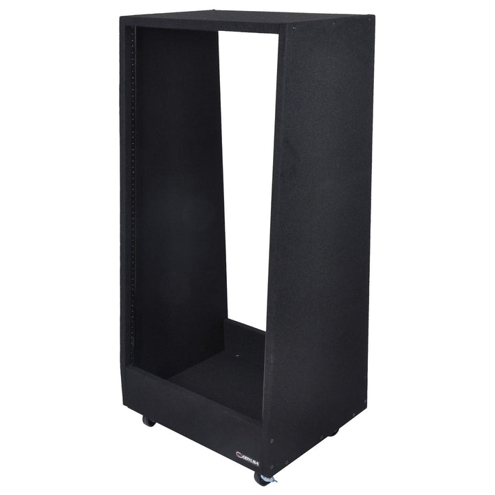 Odyssey CRS20USS162243W 20U Carpeted Studio Rack MKII with Wheels - Assembly Required