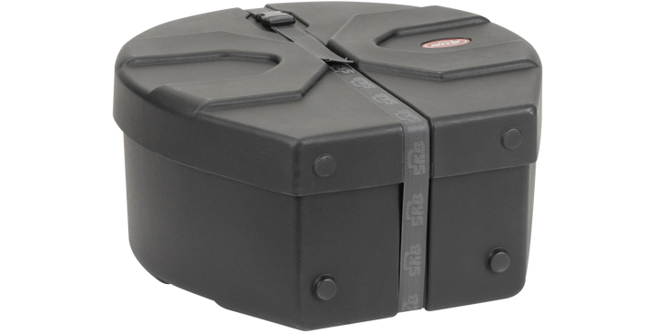SKB SKB 1SKB-D1122 Double Second/Double Tenor Steel Drum Case (Black) - Instrument Cases