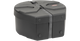 SKB SKB 1SKB-D1122 Double Second/Double Tenor Steel Drum Case (Black) - Instrument Cases