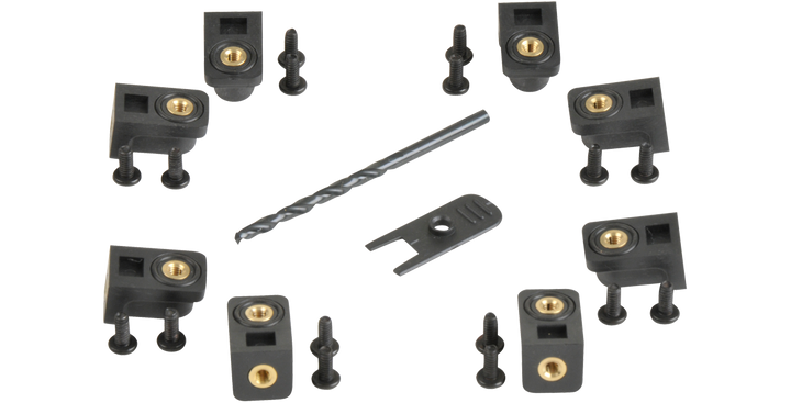 SKB SKB 3i-PMCK 3i Series Panel Mount Clip Kit (Black) - Stands & Arms Accessories