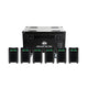 ADJ 6 x MIRAGE-Q6-IP (Battery) Fixtures w/Flight Case - Black