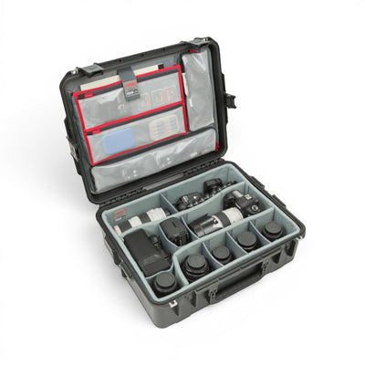 SKB SKB iSeries 2217-8 Waterproof Case (Black, Padded Dividers And Lid Organizer) - Cases & Transport Accessories