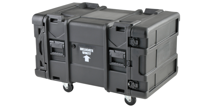 SKB SKB 3SKB-R908U30 rSeries 8U Shock Rack (Black) - Cases & Transport Accessories