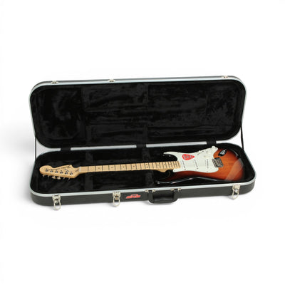 SKB SKB 1SKB-6 Electric Guitar Economy Rectangular Case (Black) - Guitar Stands