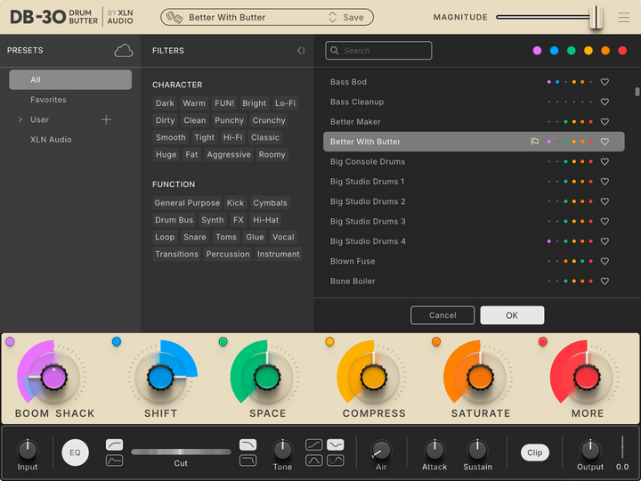 XLN Audio DB-30 Drum Butter