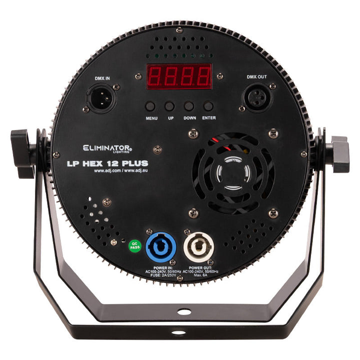 Eliminator LP-HEX-12-PLUS Wash Fixture with 12 x 18W RGBWA+UV LED - Stage Lighting