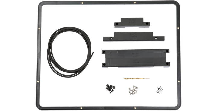 SKB SKB iSeries 1914 Panel Mounting Ring Kit (Black) - Cases & Transport Accessories
