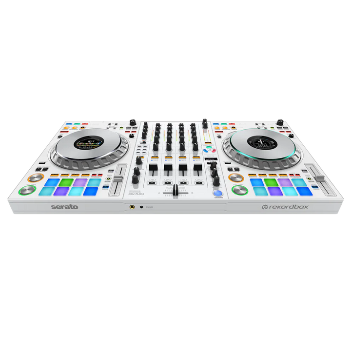 Pioneer DJ Pioneer DJ DDJ FLX10 Limited Edition 4-Channel Professional DJ Controller (White)