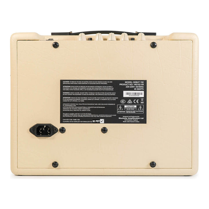 Blackstar Blackstar Debut 15E Guitar Amplifier (Cream)
