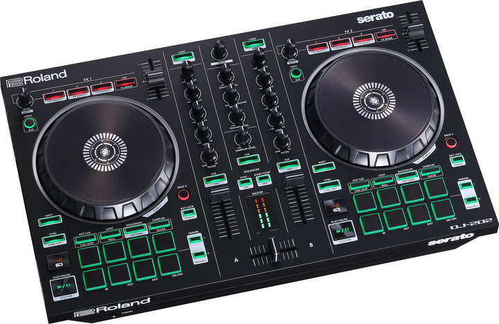 Roland Roland DJ-202 2-Channel Serato Lite DJ Controller (Open Box, Brand New)