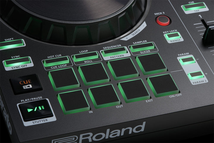 Roland Roland DJ-202 2-Channel Serato Lite DJ Controller (Open Box, Brand New)