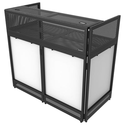 Odyssey Odyssey DJBOOTH50 50" Wide Surface DJ Booth with Bag and Scrims