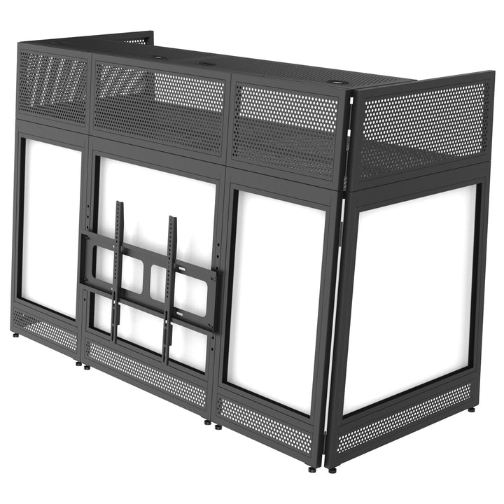 Odyssey Odyssey DJBOOTHM78 70" TV-Mountable DJ Battle Booth with Bag and Scrims - DJ Accessories