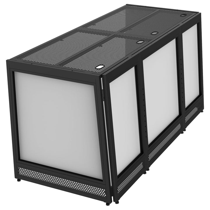 Odyssey Odyssey DJBOOTHM78 70" TV-Mountable DJ Battle Booth with Bag and Scrims - DJ Accessories