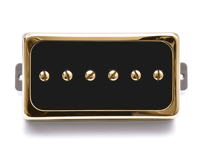 Duesenberg Domino P90 Bridge Pickup (Black/Gold)