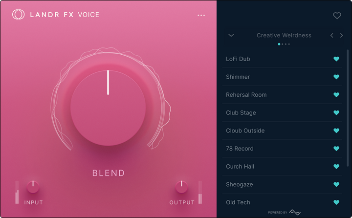 LANDR FX Voice - 1