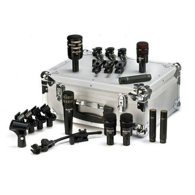 Audix DPELITE8 8 Piece Drum Microphone Package