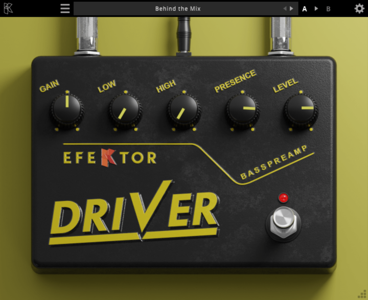 KUASSA Kuassa Efektor Bass Driver Preamp