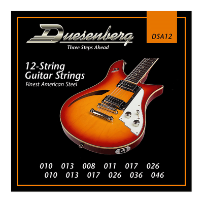 Duesenberg Nickel Wound 12-String Electric Guitar Strings 10-46