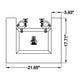 Global Truss DT-GP34-SHELF Shelf (21.65in x 17.71in) for F34/DT34P/36/GP