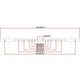 Global Truss DT-TV-MT34-BLK VESA TV Mount with 2 Narrow Clamps for F32/F33/F34/F44P (Black)