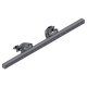 Global Truss DT-TV-MT34-BLK VESA TV Mount with 2 Narrow Clamps for F32/F33/F34/F44P (Black)