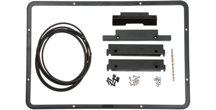 SKB SKB iSeries 1711 Panel Mounting Ring Kit (Black) - Cases & Transport Accessories