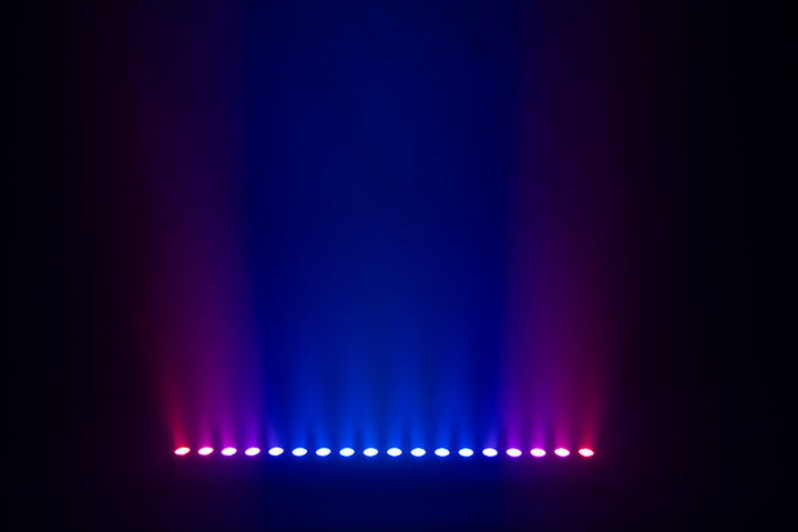 Eliminator MEGA-COLOR-Q18 Linear Fixture with 18 x 4W RGBA - 42in - Stage Lighting