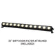 ADJ Linear Fixture (Battery-Power) with 12 x 20W RGBAL+UV LED