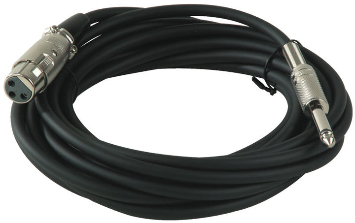 ADJ Speaker Cable with 1/4in TRS to XLR - 12ft
