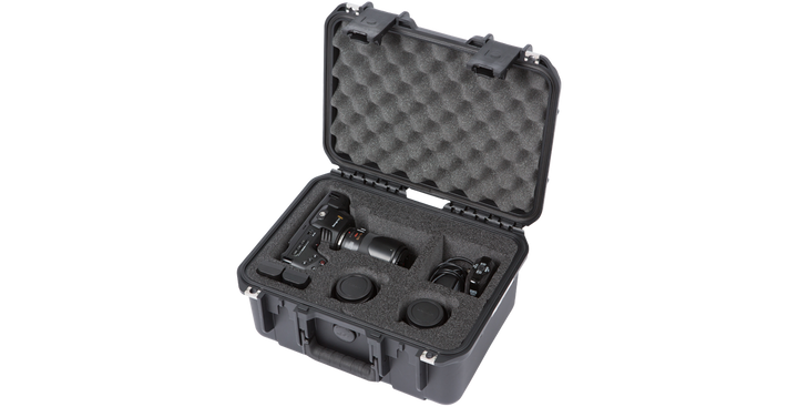 SKB SKB 3i-13096PC4K iSeries 1309-6 Blackmagic Design Pocket Cinema Camera 4K/6K Case (Black, Pre-Cut Foam) - Cases & Transport Accessories