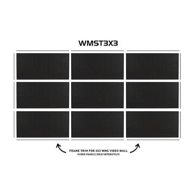 ADJ Frame Trim (3 x 3) for WMS Series