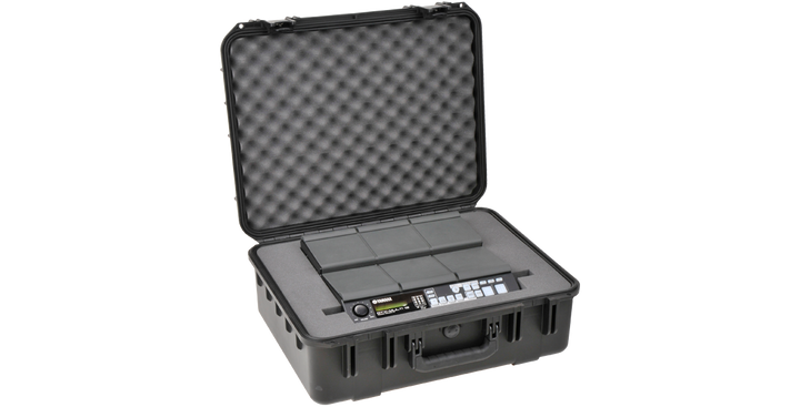 SKB SKB iSeries 2015-7 Case for the Yamaha DTX-MULTI 12 (Black / Pre-Cut) - Instrument Cases