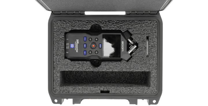 SKB SKB iSeries 0806-3 Zoom H4essential Recorder Case (Black, Pre-Cut Foam) - Cases & Transport Accessories