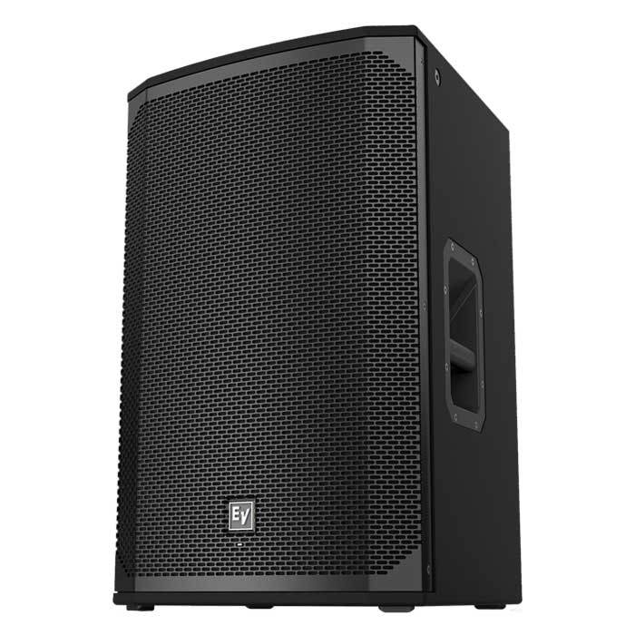 Electro-Voice EKX-15P-US 15in 2-Way Powered Loudspeaker - 1500W - 90° x 60° - Black – three-quarter left