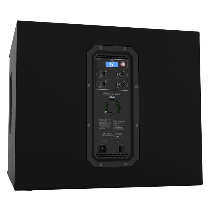 Electro-Voice EKX-18SP-US 18in Powered Subwoofer - 1300W - Black – three-quarter left